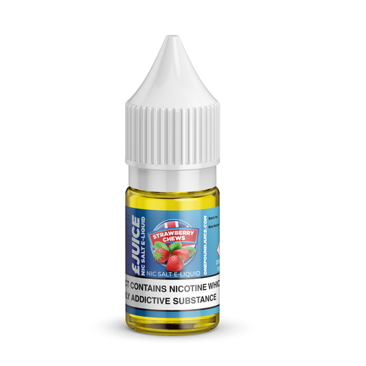 Strawberry Chews Nic Salt E-Liquid by One Pound Juice