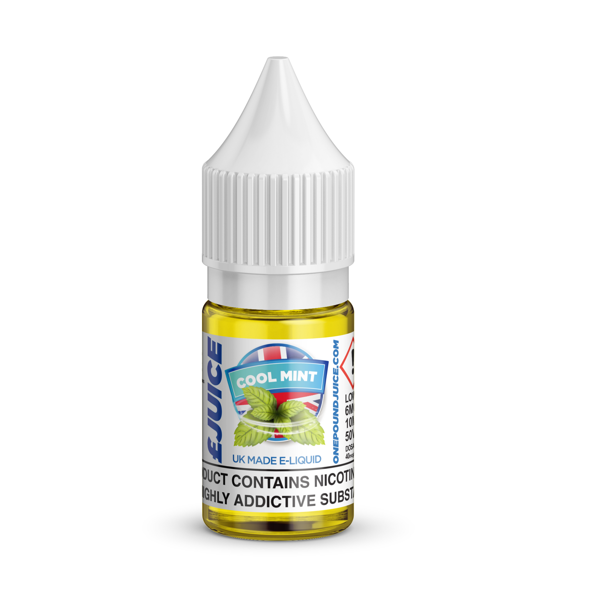 One Pound Juice Cool Mint E-Liquid for One Pound