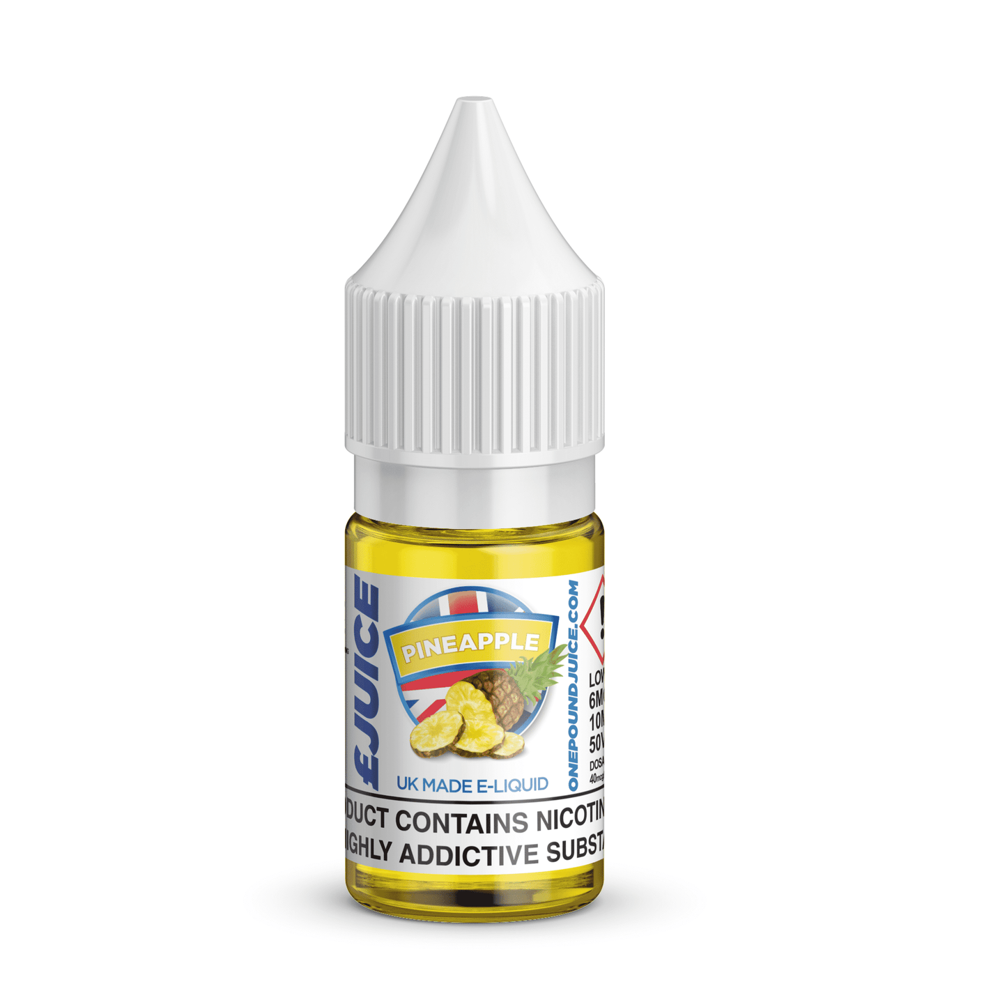 One Pound Juice Pineapple E-Liquid for One Pound