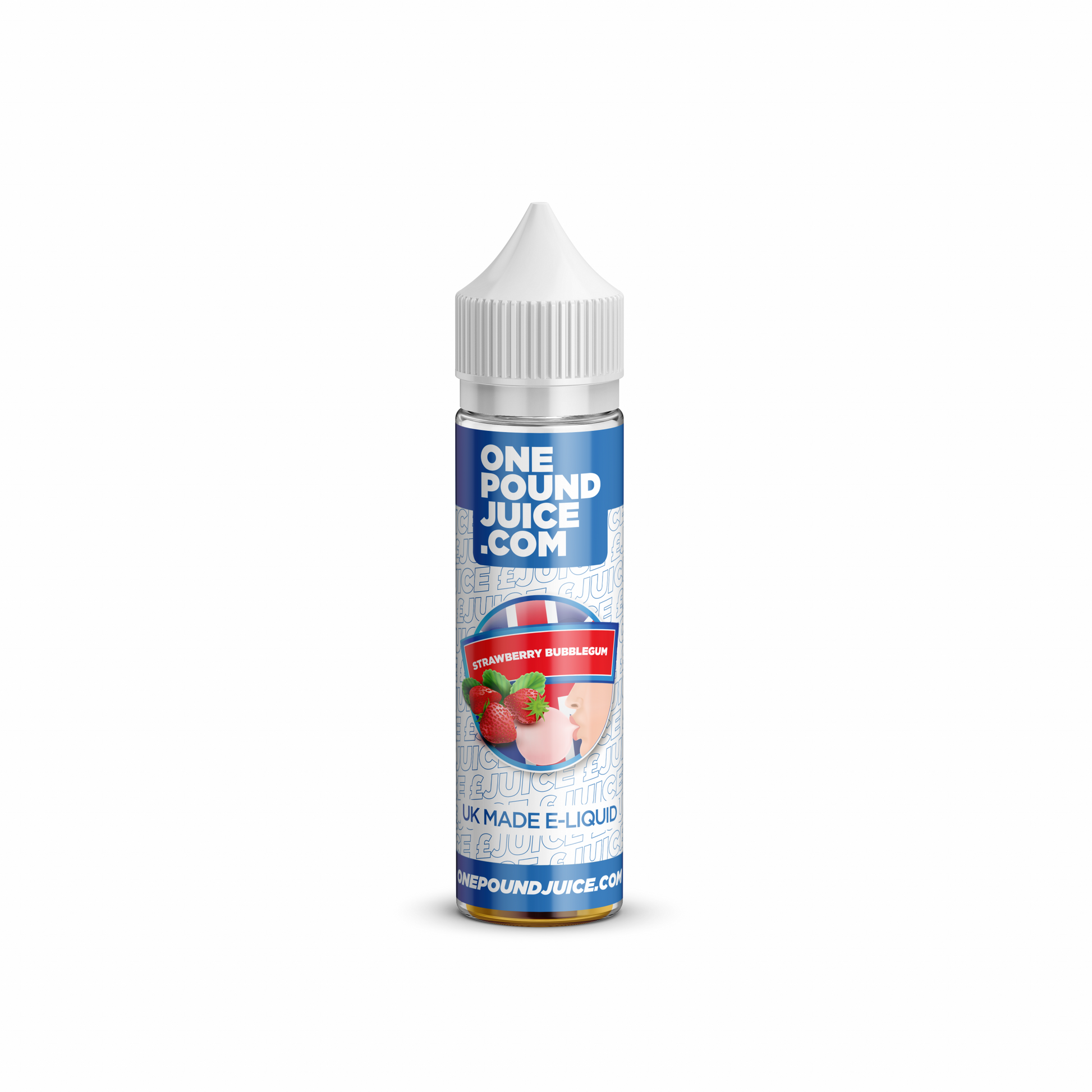 Strawberry-Bubblegum-E-Liquid-50ml-One-Pound-Juice-1