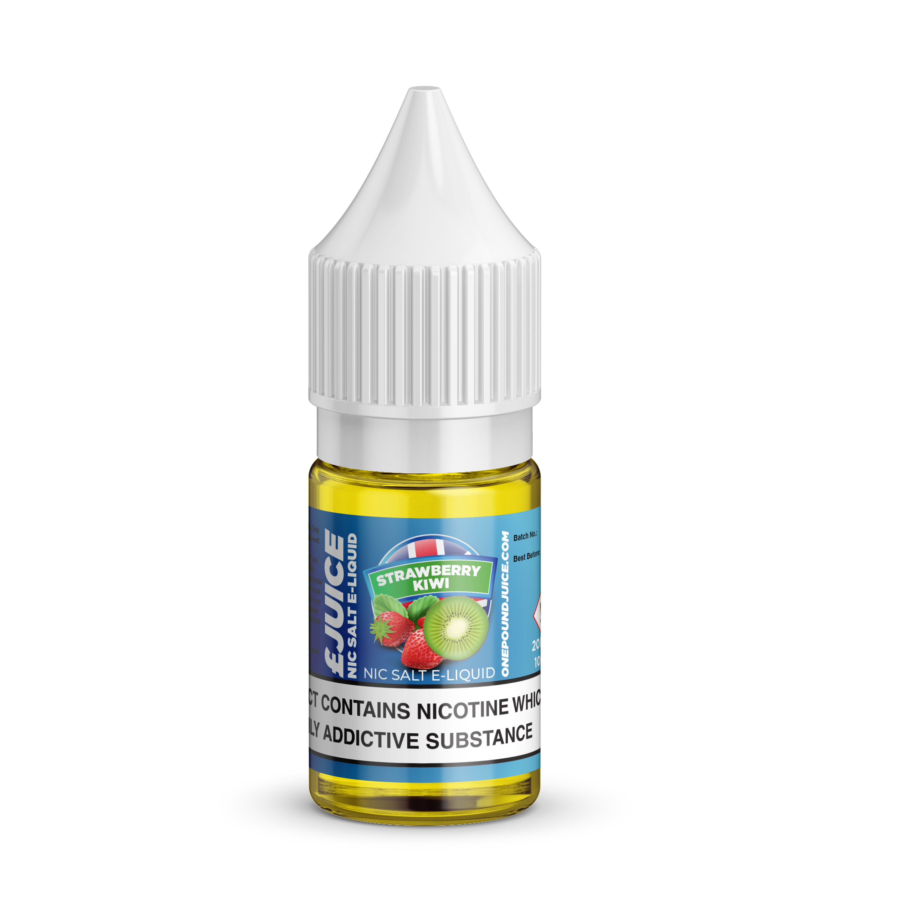 Shop Strawberry Kiwi Nic Salt ELiquid One Pound ELiquid Free