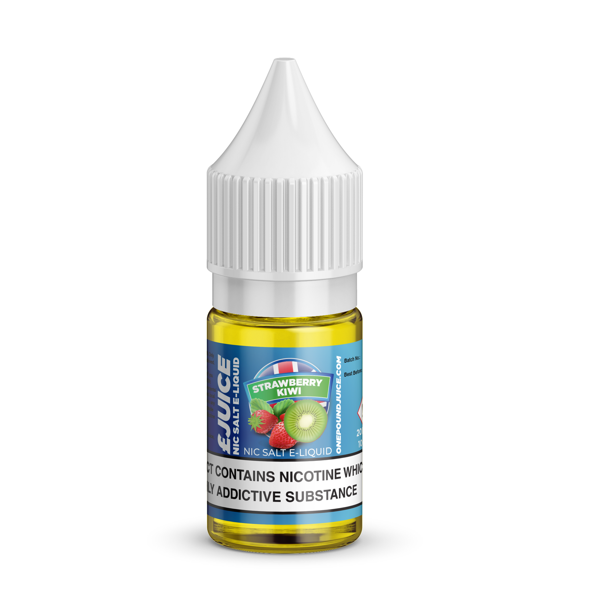 Strawberry Kiwi Nic Salt E-Liquid by One Pound Juice